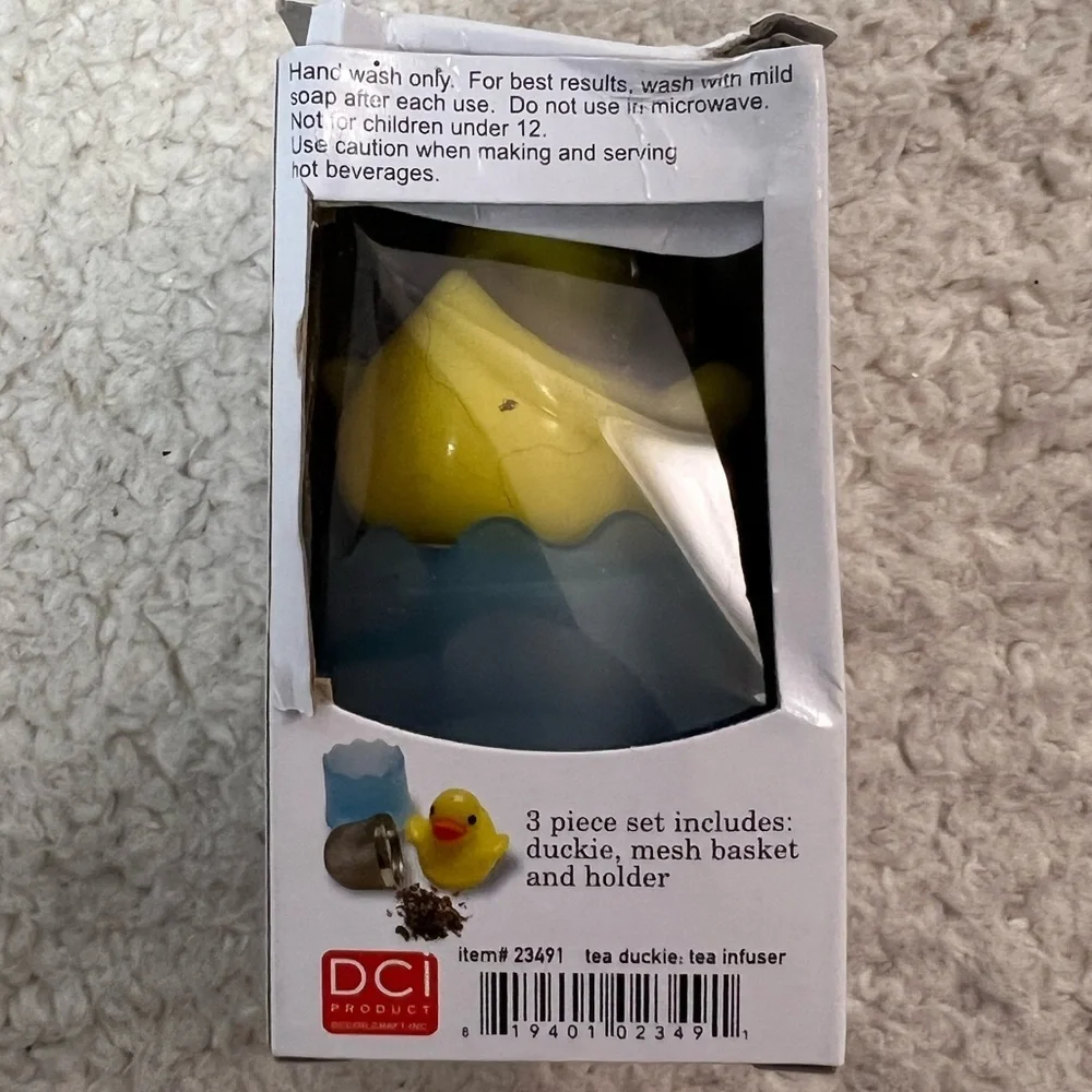 DCI Tea Yellow Duckie Tea Infuser